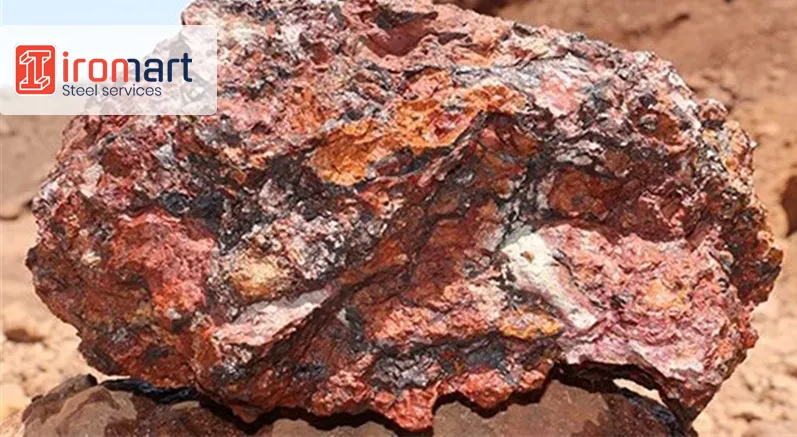 سنگ آهن استخراج شده از معادن ایران